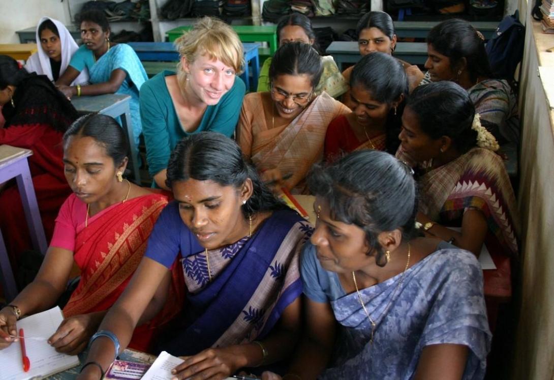 Working with women in India Working with women in India